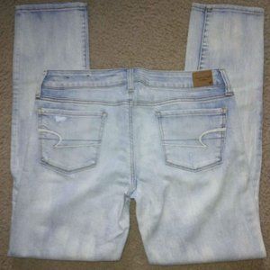 American Eagle jeans skinny light size 10 stretch